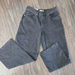 GARAGE Washed Black Low-Rise Baggy Jeans NWT/SIZE 03